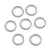 Tarnish Resistant 304 Stainless Steel Open Jump Rings STAS-M008-04A-1