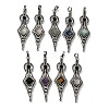 Natural & Synthetic Gemstone Big Pendants GG-CBA7610-01AS-1
