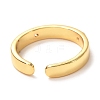 Moon & Sun Golden Enamel Cuff Rings for Women KK-G404-05-3