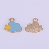 Alloy Enamel Pendants ENAM-TAC0005-01C-2