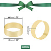 AHADEMAKER 8Pcs Iron Napkin Rings AJEW-GA0004-58-2