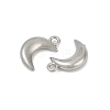 304 Stainless Steel Charms STAS-E500-02P-2