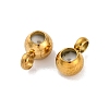 Ion Plating(IP) 202 Stainless Steel Beads X-STAS-S151-02G-D-2