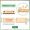 40Pcs Wood Knitting DIY-BC0013-78-2