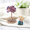 2Pcs 2 Style Money Tree Display Decorations DJEW-FH0001-05-5