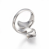 304 Stainless Steel Finger Rings RJEW-G095-05AS-3