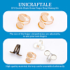 DIY Double Blank Dome Finger Ring Making Kit DIY-UN0004-25B-5