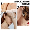 25Pcs 5 Colors Alloy Enamel Pendants ENAM-YW0008-73-6