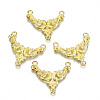 Tibetan Style Alloy Chandelier Component Links X-TIBE-N011-010G-RS-1