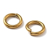 Ion Plating(IP) 304 Stainless Steel Open Jump Rings STAS-M081-02G-04-3