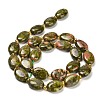 Natural Unakite Beads Strands G-H005-A06-02-3