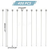   400Pcs 304 Stainless Steel Ball Head Pins for Craft Jewelry Making STAS-PH0004-92-2