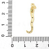 Brass Micro Pave Cubic Zirconia Enamel Pendants KK-D354-06G-C-3