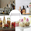 CRASPIRE 1 Set Clear Acrylic Cupcake Riser Holder ODIS-CP0001-09-4