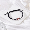 1Pc Alloy Butterfly Link Bracelet BJEW-LP0004-25B-3