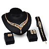 Alloy Rhinestone Jewelry Sets FS-WGB897F-01-2