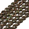 Vintage Style Glazed Porcelain Beads PORC-B002-12-01-1