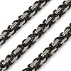 304 Stainless Steel Byzantine Chains SA-E001-20BP-B-1
