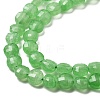 Natural Dyed White Jade Beads Strands G-C179-A6mm-05-4