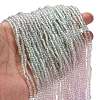 Transparent Painted Glass Beads Strands DGLA-A034-T1mm-A23-2