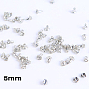 Brass Rhinestone Rivets KK-WH0035-13A-1