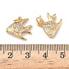 Ocean Style Brass Micro Pave Cubic Zirconia Pendants KK-A280-01C-G-3