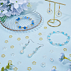 100Pcs 2 Colors Rack Plating Brass Bead Frames KK-SP0002-25-4