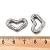 304 Stainless Steel Pendants STAS-V002-08P-3