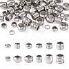 Mega Pet 72Pcs 12 Style 201 Stainless Steel Beads STAS-MP0001-12-11