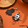 Creative Halloween Resin Stud Earrings RO4694-1-2