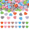 Printed Opaque Resin Cabochons CRES-TA0001-72A-1