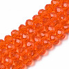 Glass Beads Strands EGLA-A034-T6mm-025-4