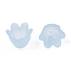 Transparent Acrylic Bead Caps FACR-N005-002D-5