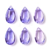 Transparent Glass Charms GLAA-U002-01B-1