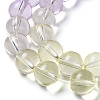 Baking Painted Transparent Glass Beads DGLA-M001-10mm-02-4