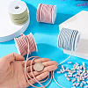 DIY Macaron Color Hair Ties Making Kit DIY-TA0004-55-5