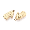 304 Stainless Steel Charms STAS-N125-25B-G-2