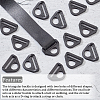 120Pcs Plastic Buckles FIND-NB0002-80-4