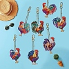 DIY Rooster Pendant Decoration Diamond Painting Kit PW-WG7AF4C-01-2