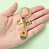 Alloy Enamel Keychain KEYC-YW00221-5