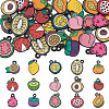 30Pcs 15 Styles Alloy Enamel Pendants ENAM-TA0003-31-1