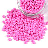 12/0 1.5~2mm Baking Paint Glass Seed Beads Loose Spacer Beads X-SEED-S001-K2-1