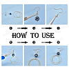 SUNNYCLUE DIY Geometry Style Earring Making Kits DIY-SC0013-24G-4