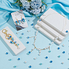 200Pcs 4 Style Pearlized Glass Pearl Pendants PALLOY-PHE00003-4