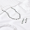 Alloy Rhinestone Necklaces & Stud Earrings Sets SJEW-LP0001-47C-3