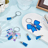 SUNNYCLUE DIY Blank Keychain Making Kit DIY-SC0023-80-4