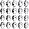 80Pcs Alloy Snap on Bails FIND-SC0023-85-1