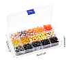 Drawbench & Baking Painted Glass Beads Strands GLAA-PH0001-03-8mm-2