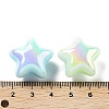 UV Plating Acrylic Beads X-MACR-K357-10J-4