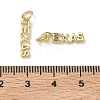 Brass Pendants KK-H256-02G-08-3